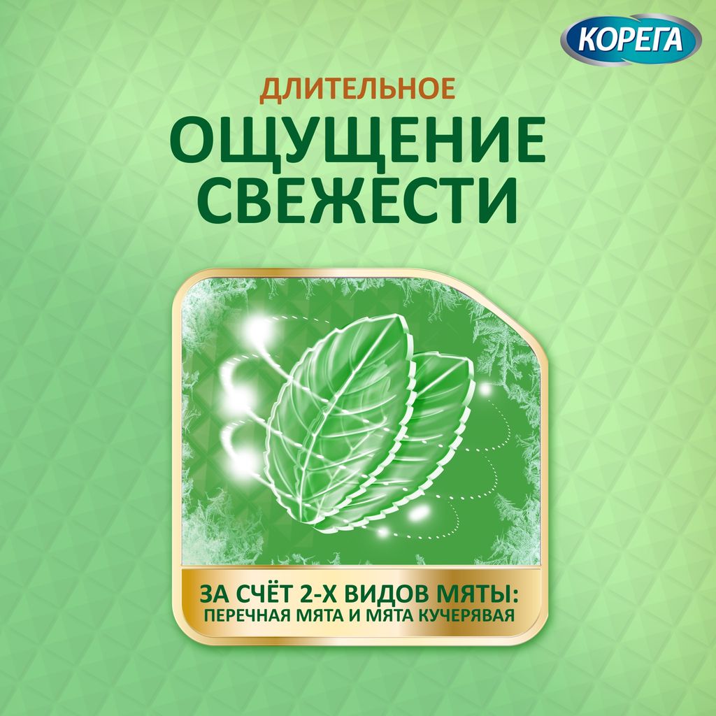 Корега Professional Нежная мята, крем для фиксации зубных протезов, 40 г, 1 шт.