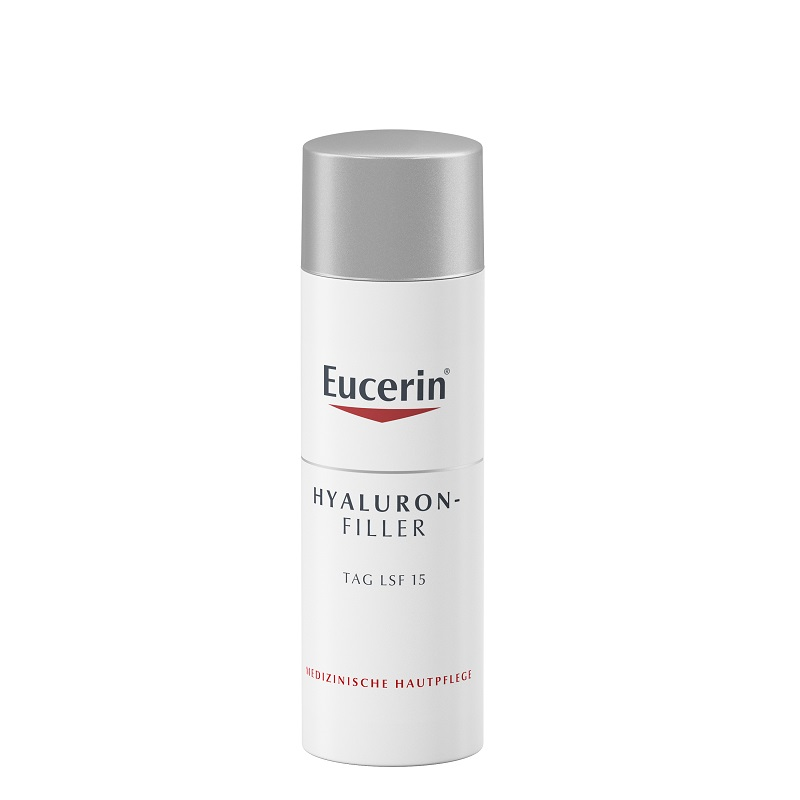 Eucerin Hyaluron-Filler крем дневной spf 15, крем для лица, для нормальной и комбинированной кожи, 50 мл, 1 шт.