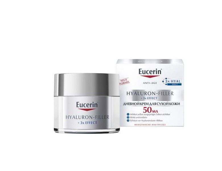 фото упаковки Eucerin Hyaluron-Filler крем дневной spf 15