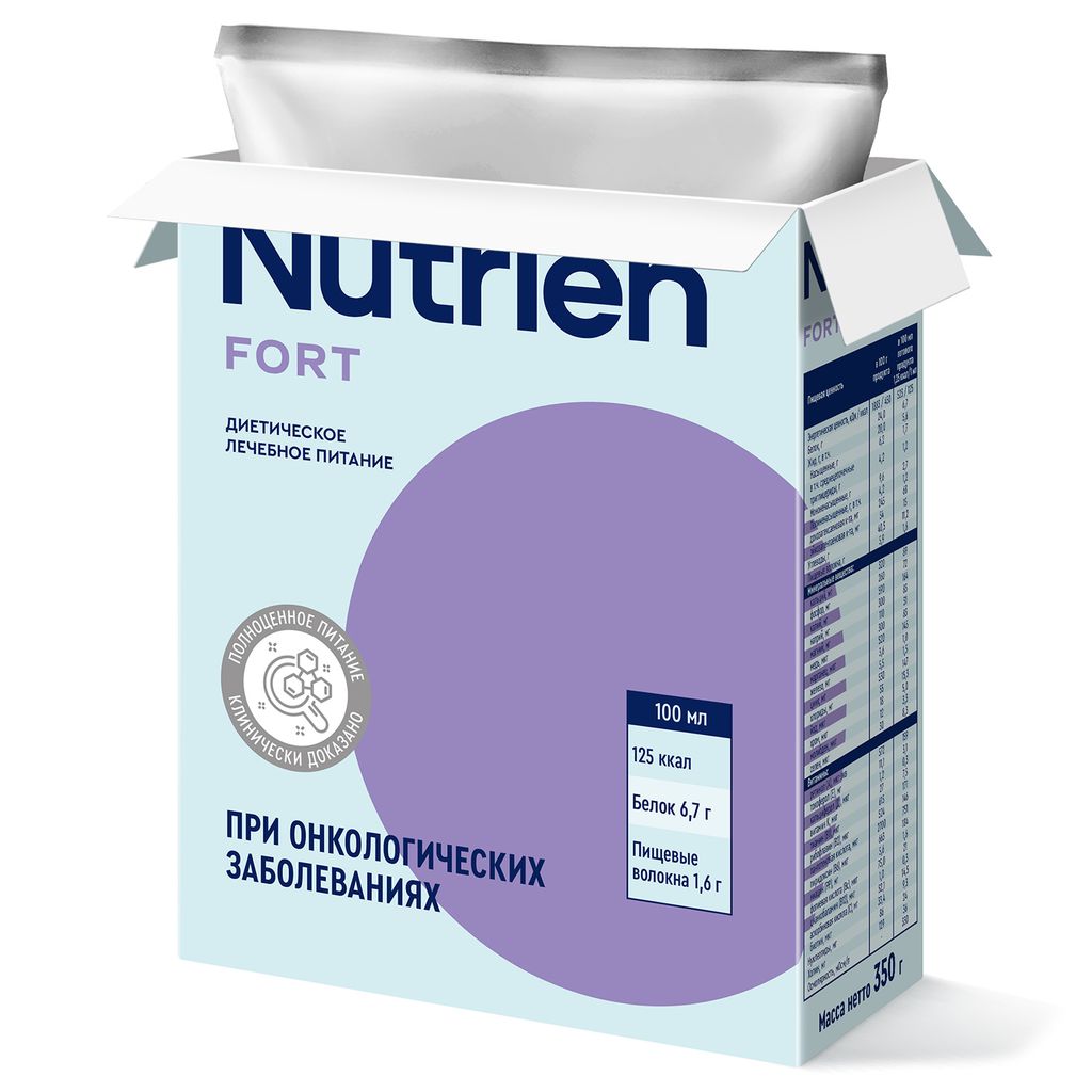 Nutrien Fort, смесь сухая, с нейтральным вкусом, 350 г, 1 шт.