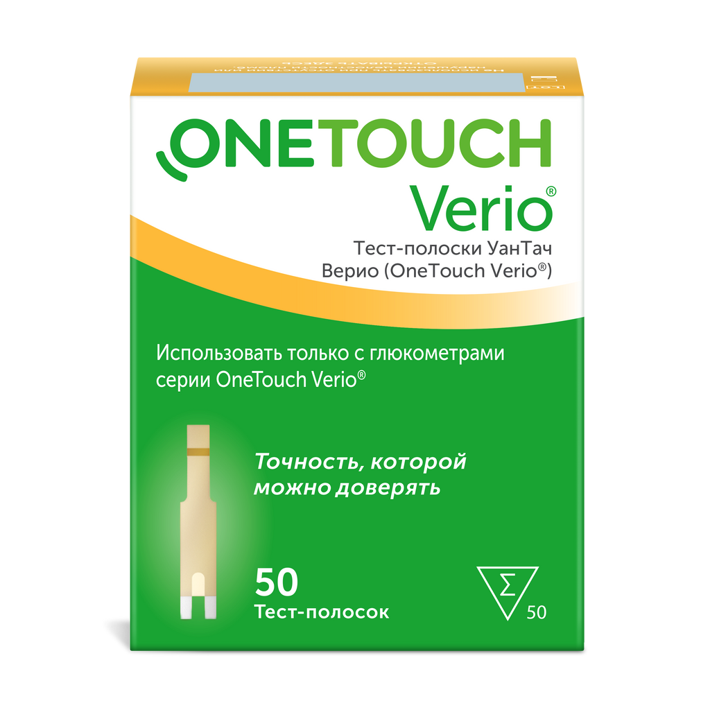 фото упаковки Тест-полоски OneTouch Verio