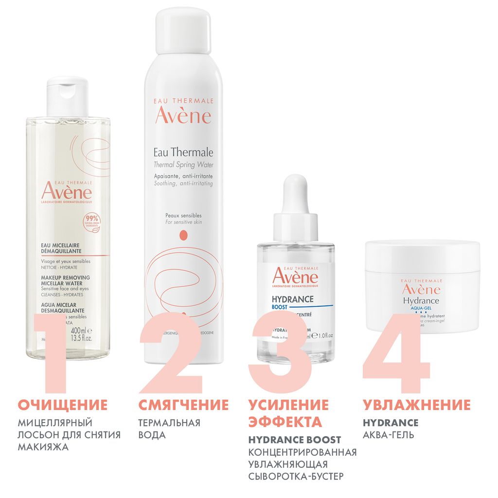 Avene лосьон мицеллярный очищающий, лосьон, для чувствительной кожи, 400 мл, 1 шт.