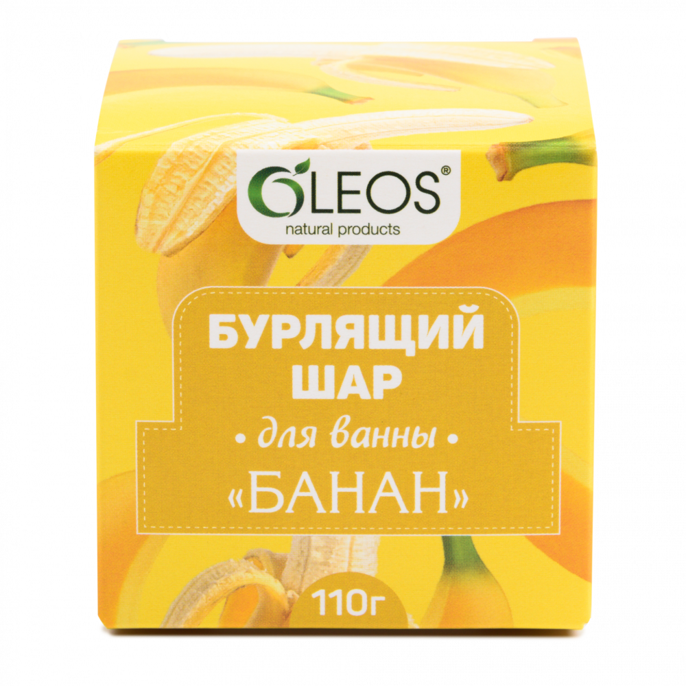 фото упаковки Oleos Бурлящий шар для ванны