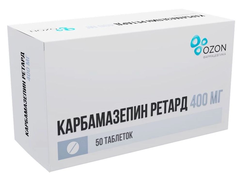фото упаковки Карбамазепин ретард