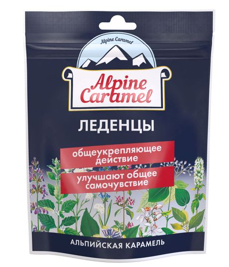 фото упаковки Alpine Caramel Леденцы