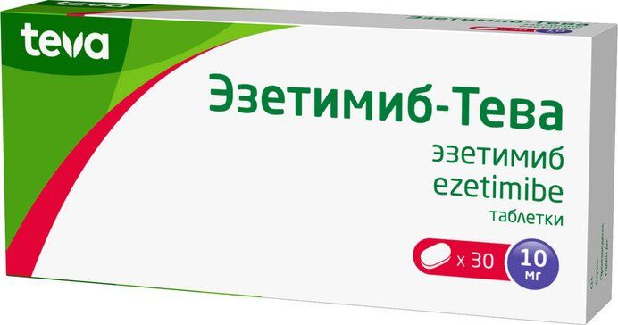 фото упаковки Эзетимиб-Тева
