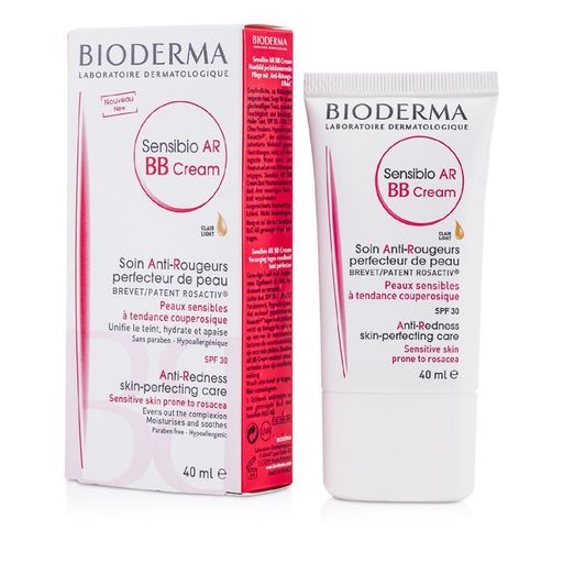 Bioderma Sensibio AR ВВ-крем, крем для лица, 40 мл, 1 шт.