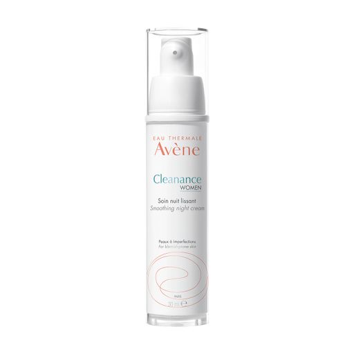 Avene Cleanance Women Крем разглаживающий, крем, ночной, 30 мл, 1 шт.