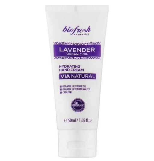 Biofresh lavender organic oil Крем для рук, увлажняющий, 50 мл, 1 шт.