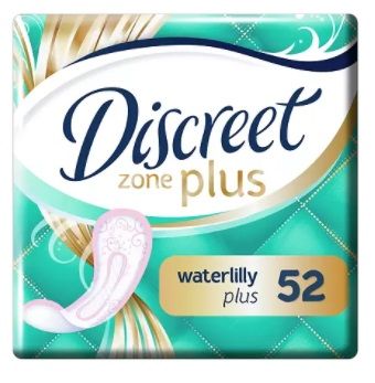 Discreet Plus Део Водная лилия, прокладки ежедневные, 52 шт.