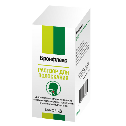 Бронфлекс, 0.15%, раствор для местного применения, 120 мл, 1 шт.